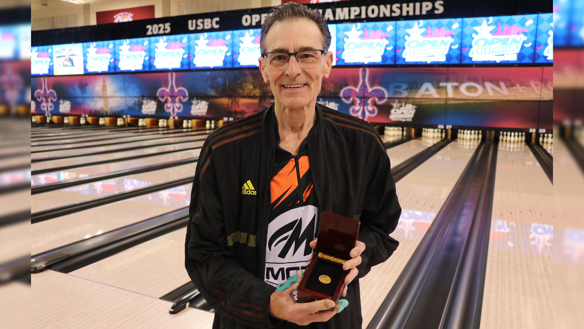 Wayne Nosse celebrates 50 years at the USBC Open Championships